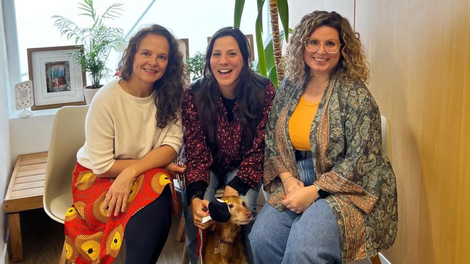 Esther, Ana y Mel — socias fundadoras de EMpieza